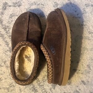 UGG Tasman Kids Chocolate Brown Slippers
